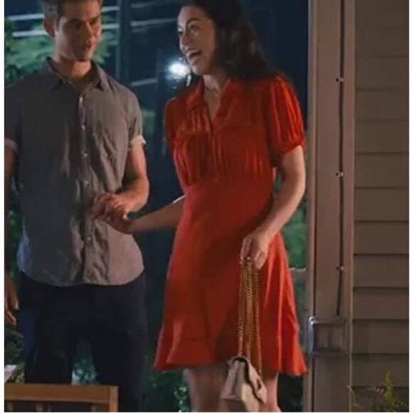 Free People Warm Glow Mini Dress In Cherry Crush Size Medium - Picture 3 of 7